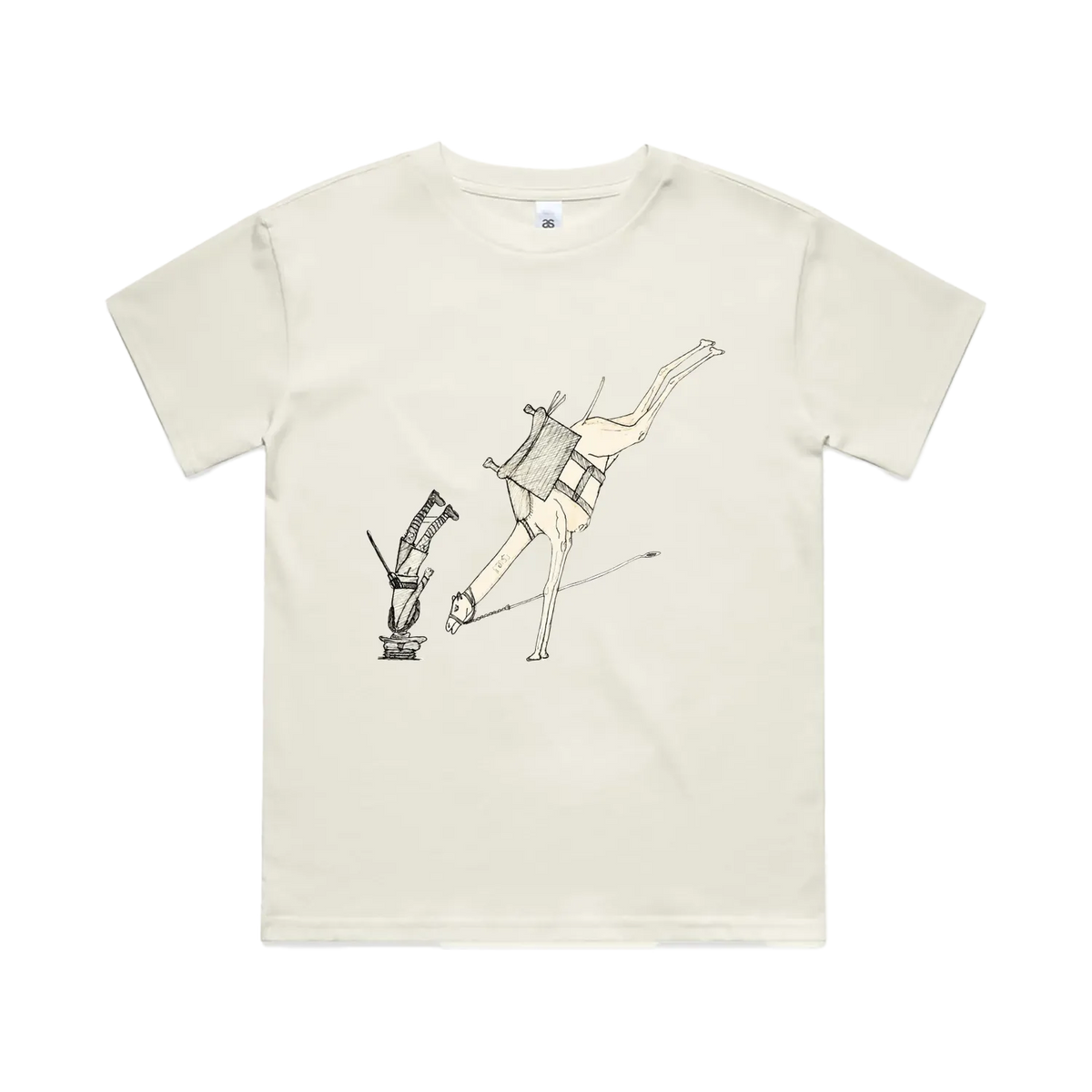Ecru front flat lay