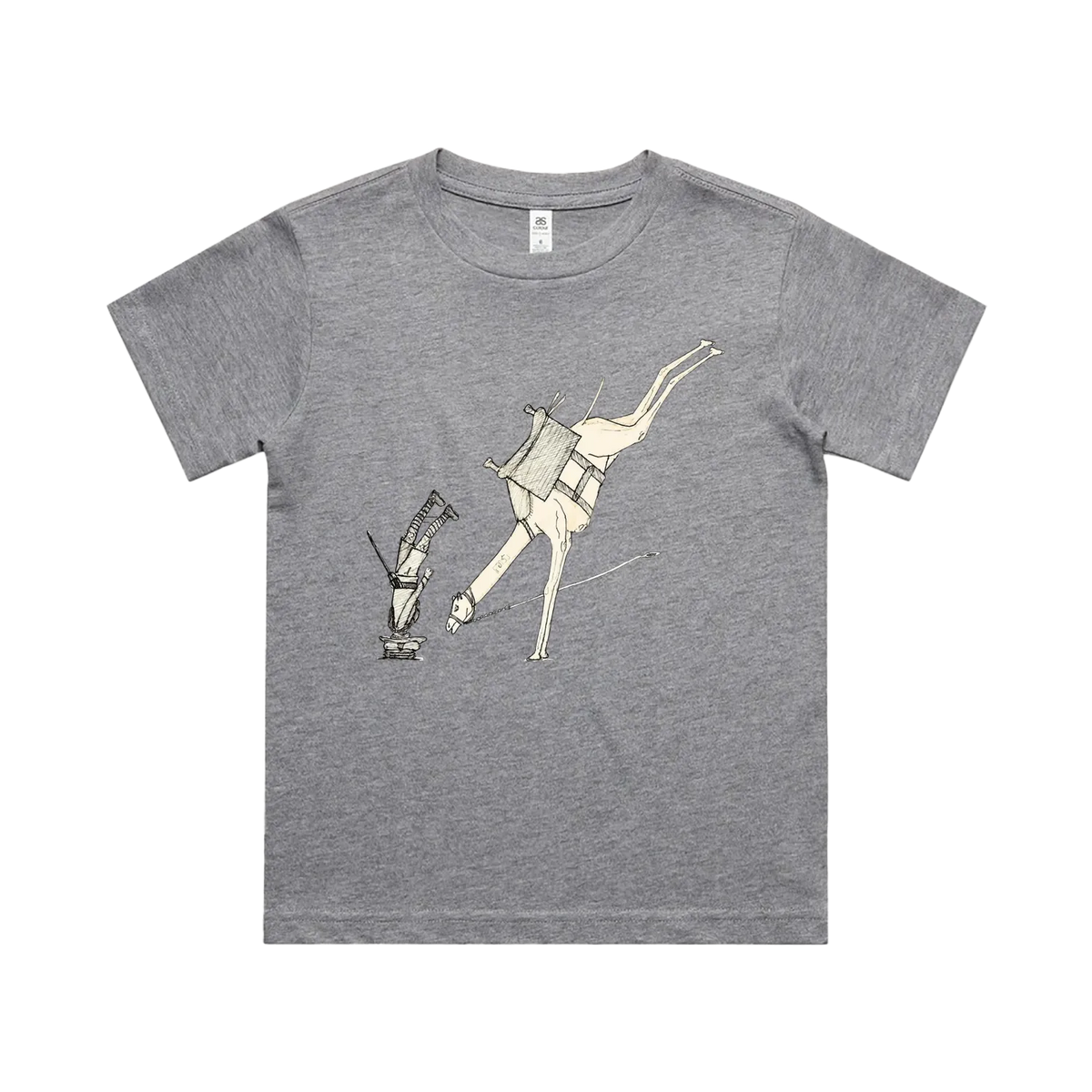 Grey Marle front flat lay