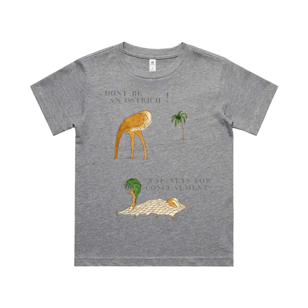 Grey Marle front flat lay