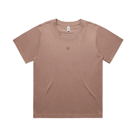 Hazy Pink front flat lay