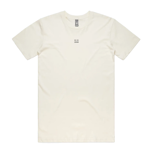 Natural front flat lay