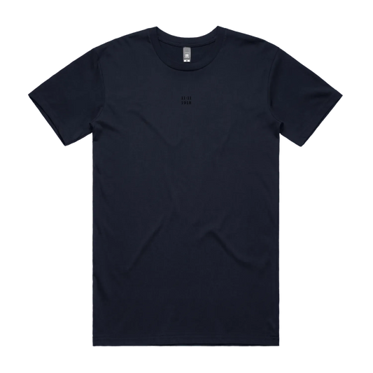 Navy front flat lay