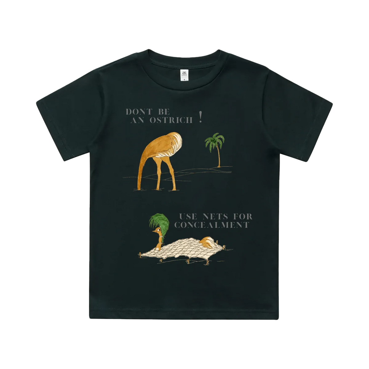 Pine Green front flat lay